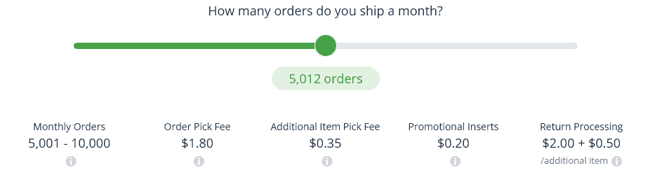 Shipmonk pricing